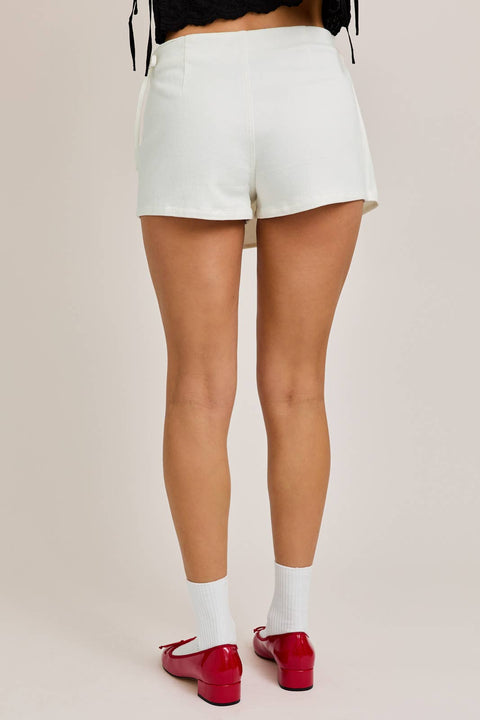 POCKET DETAIL WRAP SHORTS