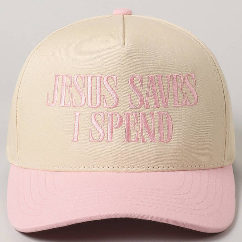 JESUS SAVES I SPEND