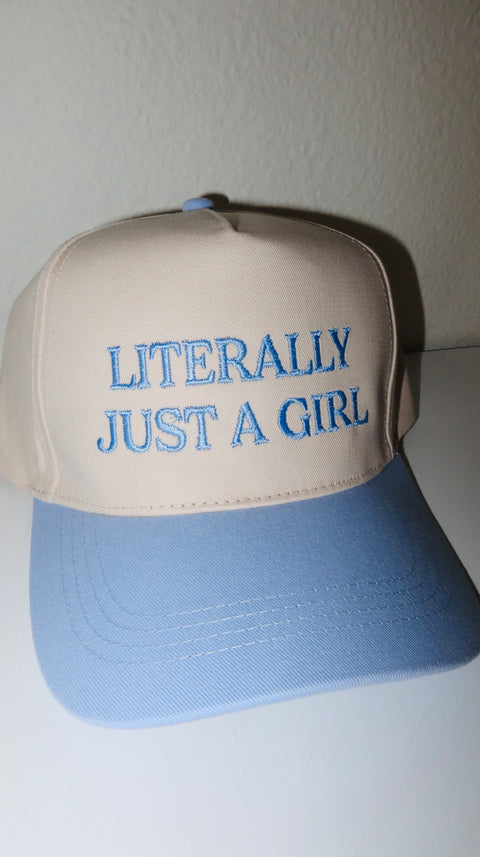 LITERALLY JUST A GIRL