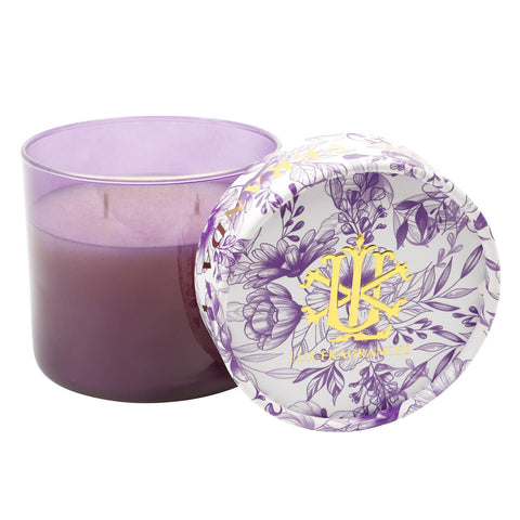 Veranda 15 oz 2 Wick Decorative Lid Candle