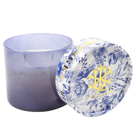 Blue Hydrangea 15 oz 2 Wick Decorative Candle