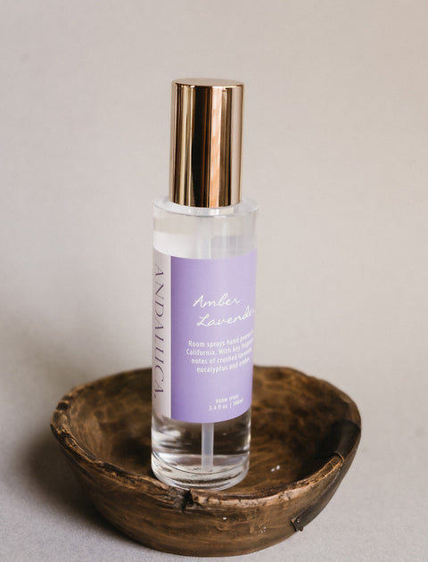 Amber Lavender Room Spray